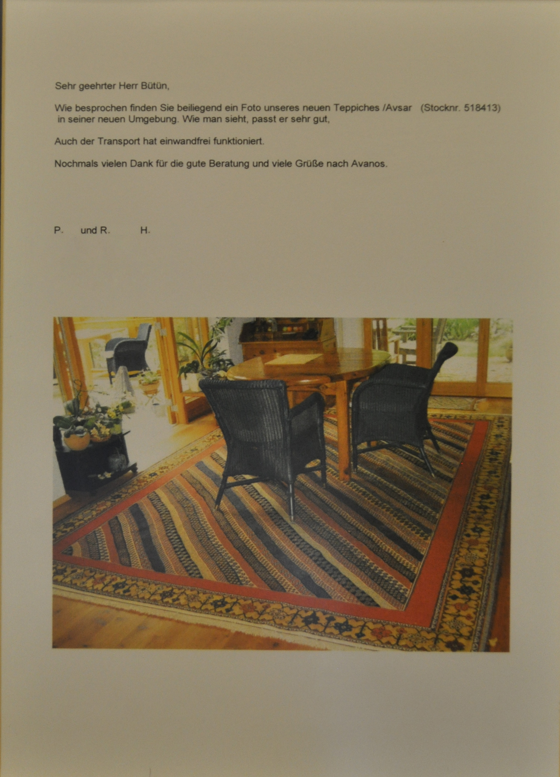 Sentez | Avanos Halı