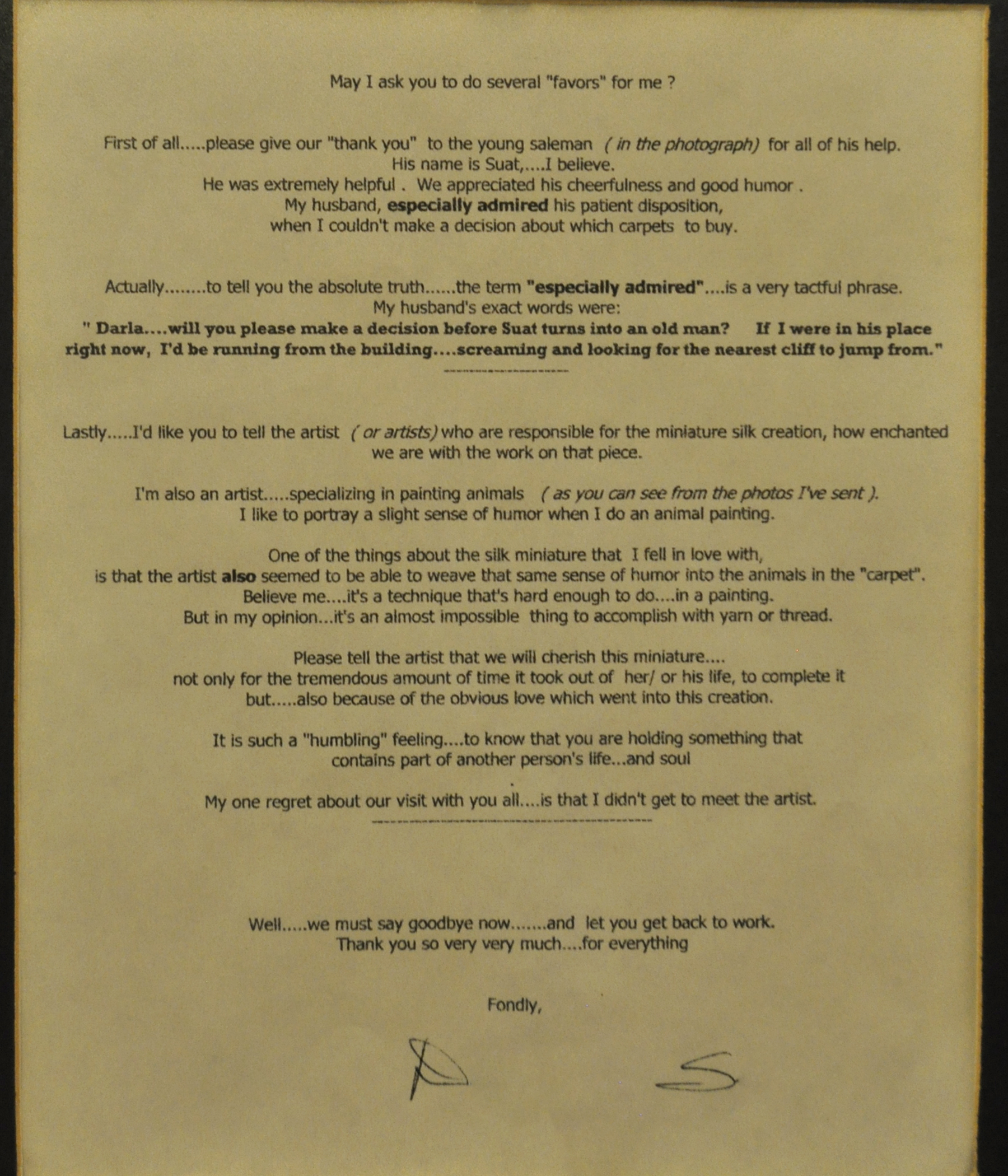 Sentez | Avanos Halı